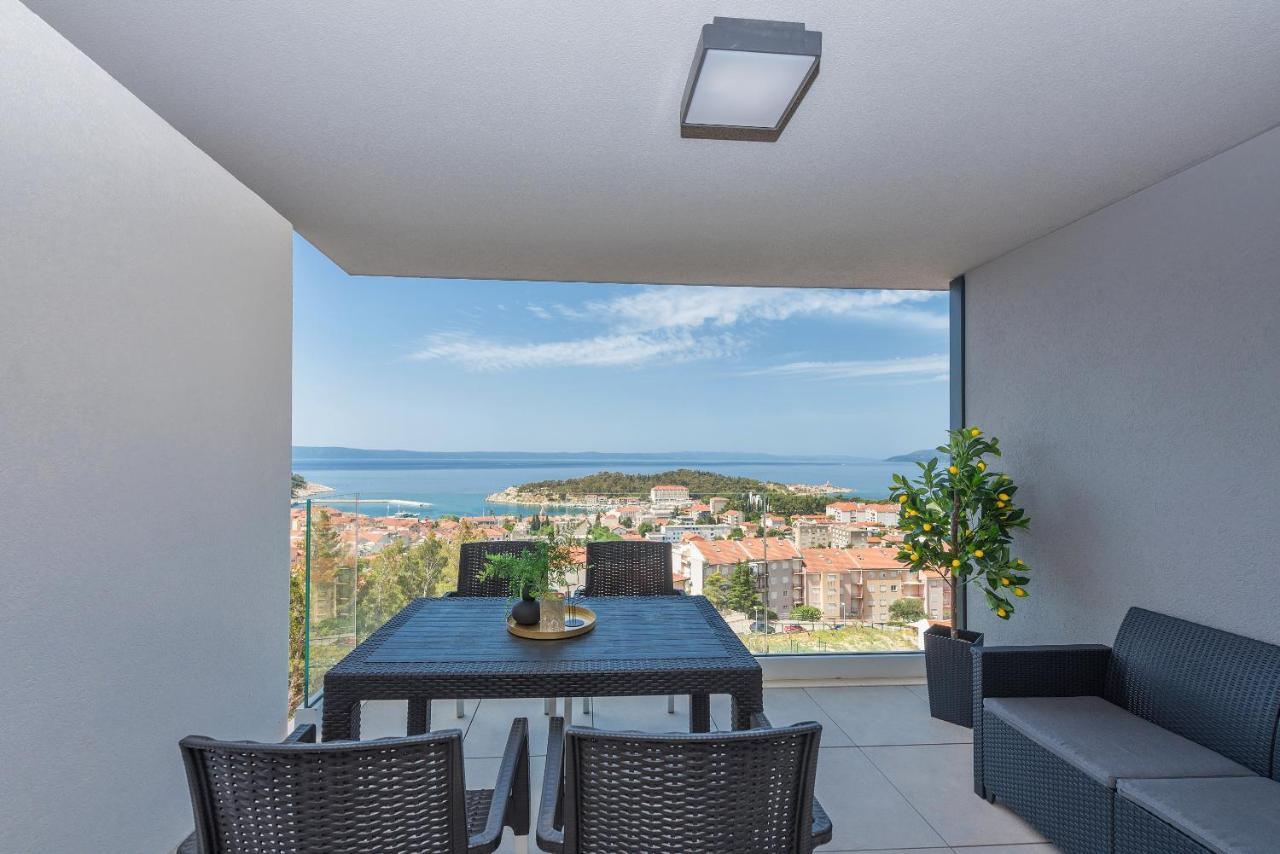 Luxury Apartment Lemon Sea & City View Makarska Exterior foto